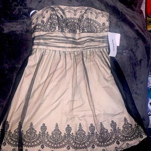 David’a Bridal Strapless Dress